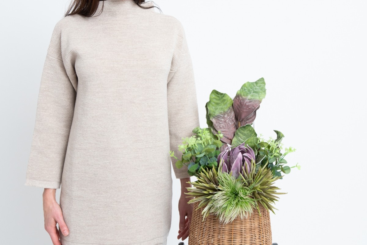 Bluza dama Blisee Roua, A-LINE ROLL NECK TOP, XS/S