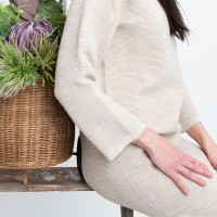 Bluza dama Blisee Roua, A-LINE ROLL NECK TOP, M/L